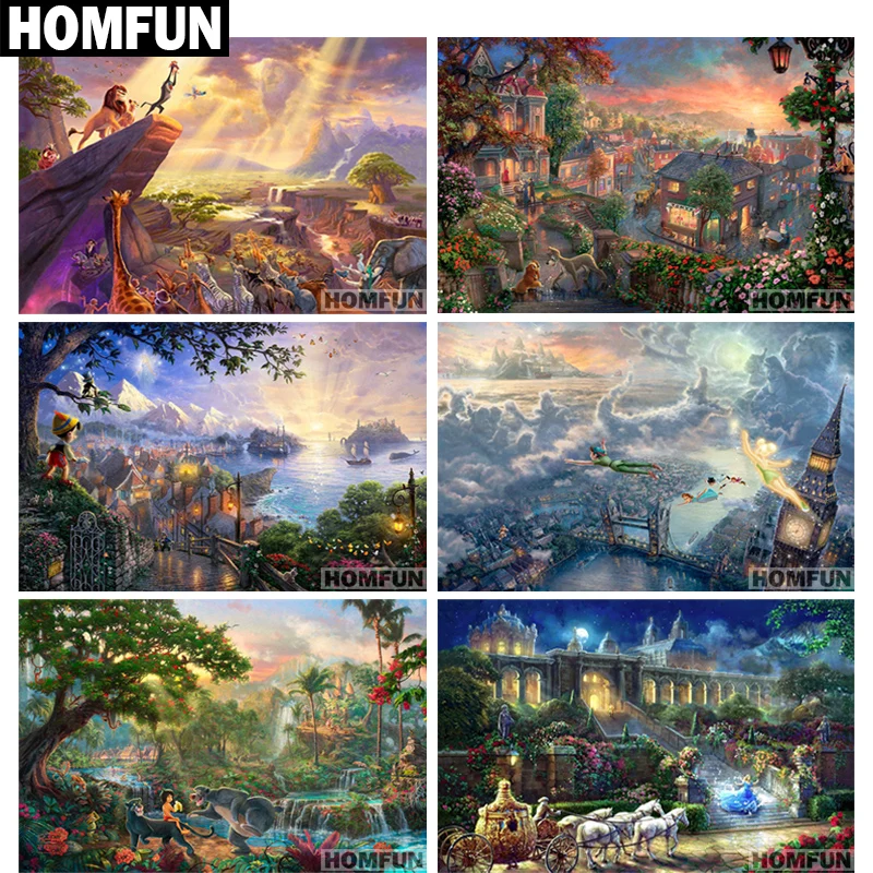 HOMFUN Full Square/Round Drill 5D DIY Diamond Painting "Cartoon fantasy" Embroidery Cross Stitch 5D Rhinestone Decor A01388
HOMFUN Full Square/Round Drill 5D DIY Diamond Painting "Cartoon fantasy" Embroidery Cross Stitch 5D Rhinestone Decor A01388