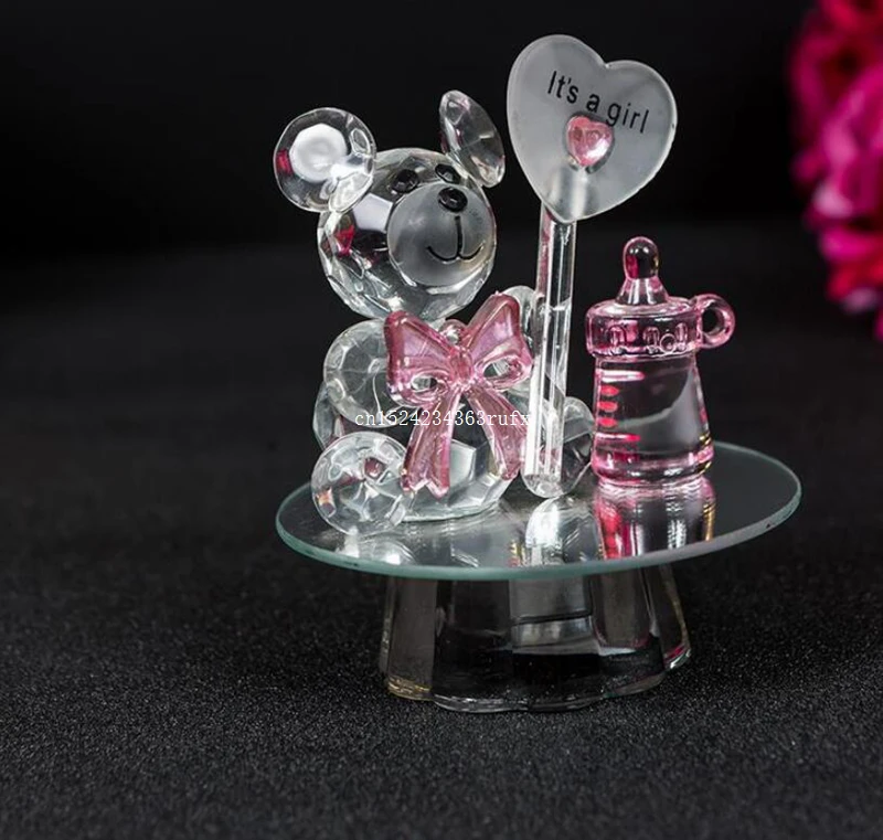 50pcs Giveaway Gift For Guest K5 Crystal Bear Nipple Baptism Baby Shower Souvenirs Party Christening Wedding Favors and Gifts
50pcs Giveaway Gift For Guest K5 Crystal Bear Nipple Baptism Baby Shower Souvenirs Party Christening Wedding Favors and Gifts