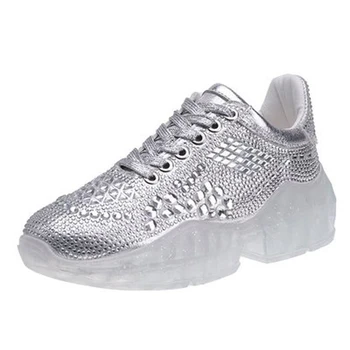 Rhinestone Shoes Female 2019 Spring New Korean Version Of The Wild Casual Shoes Transparent Bottom Women Shoes XWD7622
Rhinestone Shoes Female 2019 Spring New Korean Version Of The Wild Casual Shoes Transparent Bottom Women Shoes XWD7622