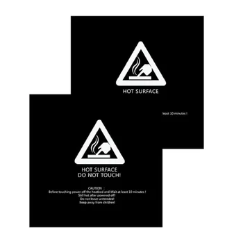2pcs 300x300 220x220mm 3D Printer Build Bed Surface Hot Bed Plate Sticker for 3D Printer Platform Black 3D Printer Parts New
2pcs 300x300 220x220mm 3D Printer Build Bed Surface Hot Bed Plate Sticker for 3D Printer Platform Black 3D Printer Parts New