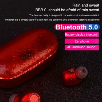 Mini TWS True Wireless In-Ear 3D Stereo Bluetooth V5.0 Earphones Earbuds Fashion Earphones
Mini TWS True Wireless In-Ear 3D Stereo Bluetooth V5.0 Earphones Earbuds Fashion Earphones