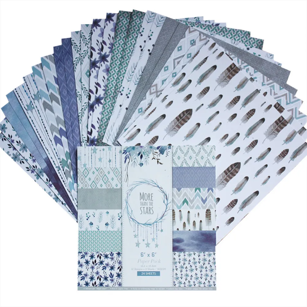 24 Sheets More Stars DIY Single-Sided Scrapbooking Pads Paper Origami Art Background Paper Card Making Scrapbook Paper Crafts
24 Sheets More Stars DIY Single-Sided Scrapbooking Pads Paper Origami Art Background Paper Card Making Scrapbook Paper Crafts