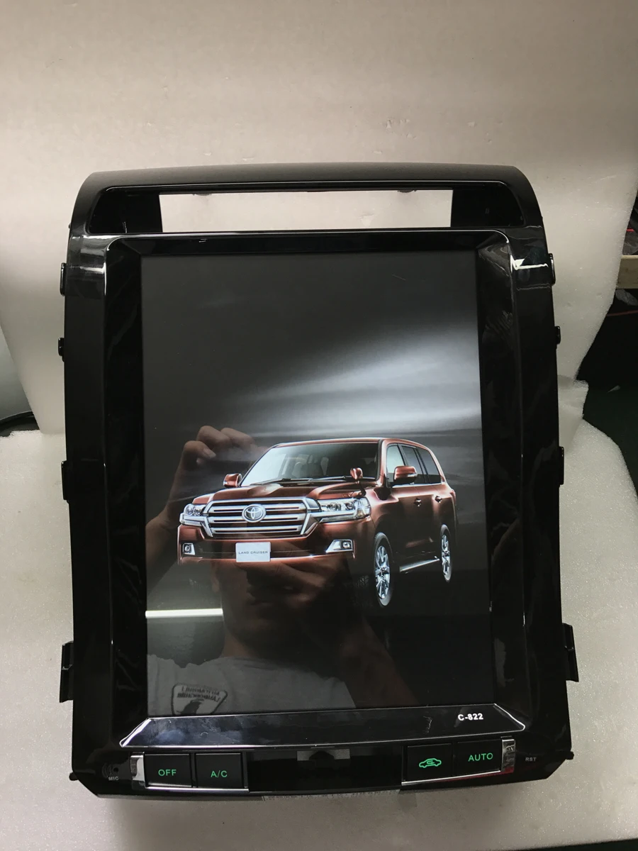 BYNCG 12 "Android 7.1.1 четырехъядерный 2 Гб RAM автомобильный DVD для TOYOTA Land Cruiser 200 2008 2015