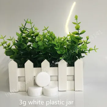 100 x 3g White PS Plastic Cosmetic Jar, Used As Promotion Cream Glitters Sample Packaging, Makeup Sub-bottling nail powder case
100 x 3g White PS Plastic Cosmetic Jar, Used As Promotion Cream Glitters Sample Packaging, Makeup Sub-bottling nail powder case