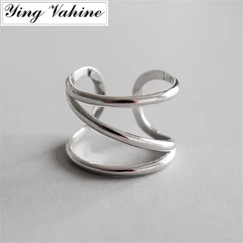 ying Vahine 925 Sterling Silver Jewelry Fashion Chic Asymmetric Open Rings for Women bijoux en argent 925
ying Vahine 925 Sterling Silver Jewelry Fashion Chic Asymmetric Open Rings for Women bijoux en argent 925
