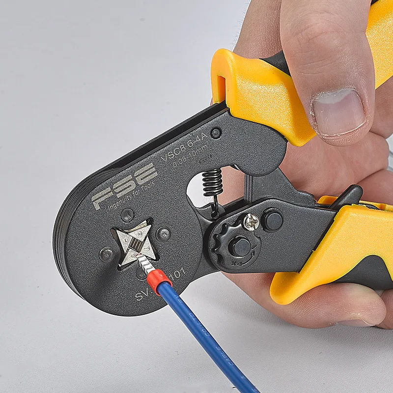 1Pc VSC8 6-4A 0.08-10mm 28-7AWG High Quality Precision Wire Connector TE Crimp Pliers VE Tube Bootlace Terminal Tool HSC8 FSE
1Pc VSC8 6-4A 0.08-10mm 28-7AWG High Quality Precision Wire Connector TE Crimp Pliers VE Tube Bootlace Terminal Tool HSC8 FSE