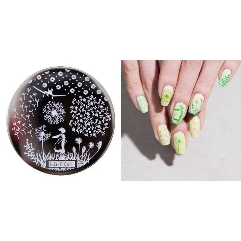 HOT 1Pcs Nail Art Image Stamp Stamping Plates Floral Flower Manicure Template Hehe Series 064 Manicure Stencil Tools
HOT 1Pcs Nail Art Image Stamp Stamping Plates Floral Flower Manicure Template Hehe Series 064 Manicure Stencil Tools