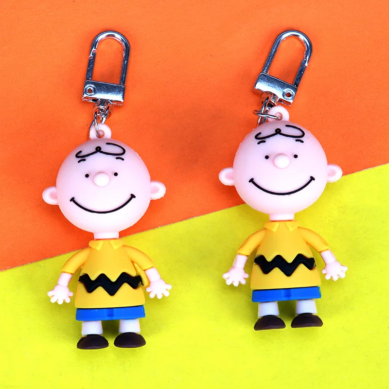 High Quality 2019 New Cute Cartoon Charlie Brown Keychain For Ladies Creative Car Bag Charms Accessories Anime Key chain Gifts
High Quality 2019 New Cute Cartoon Charlie Brown Keychain For Ladies Creative Car Bag Charms Accessories Anime Key chain Gifts