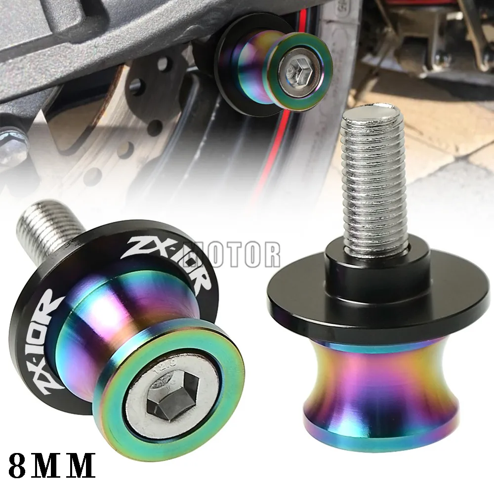 8MM Motorcycle Rear Colorful Swingarm Sliders Stand Screws Swing Arm Protector For Kawasaki Ninja ZX10R ZX-10R ZX 10R 2013-2018
8MM Motorcycle Rear Colorful Swingarm Sliders Stand Screws Swing Arm Protector For Kawasaki Ninja ZX10R ZX-10R ZX 10R 2013-2018