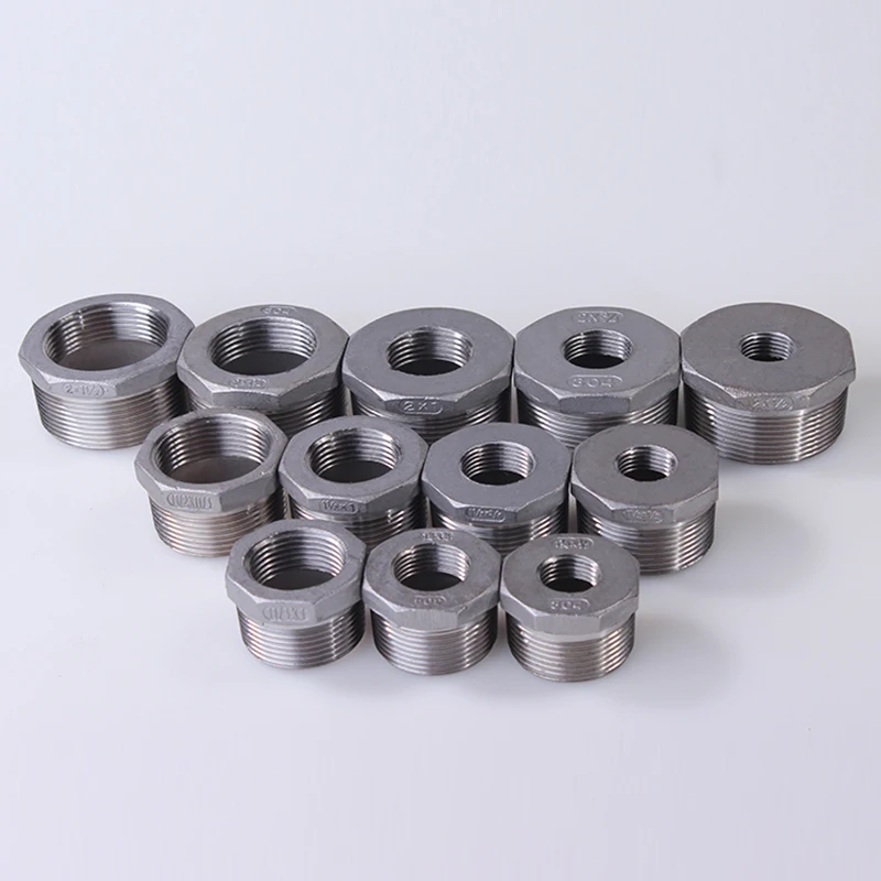 Tonifying Heart Reducer Bushing Male x Female 1/8" 1/4" 1/2" BSPT Thread Stainless Steel SS304 Pipe Fittings For Water Gas Oil
Tonifying Heart Reducer Bushing Male x Female 1/8" 1/4" 1/2" BSPT Thread Stainless Steel SS304 Pipe Fittings For Water Gas Oil