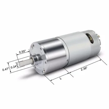 800RPM DC12V Micro Gear Box Motor Speed Reduction Electric Gearbox centric Output Shaft with 6mm Diameter, 15mm Length, M3 Hole
800RPM DC12V Micro Gear Box Motor Speed Reduction Electric Gearbox centric Output Shaft with 6mm Diameter, 15mm Length, M3 Hole