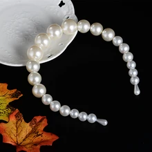 New Arrival Trend Fashion Luxury Big Pearl Headband for Women Hair Band Girls Hairbands Party Pearl Girls Hair Accessories New Arrival Trend Fashion Luxury Big Pearl Headband for Women Hair Band Girls Hairbands Party Pearl Girls Hair Accessories