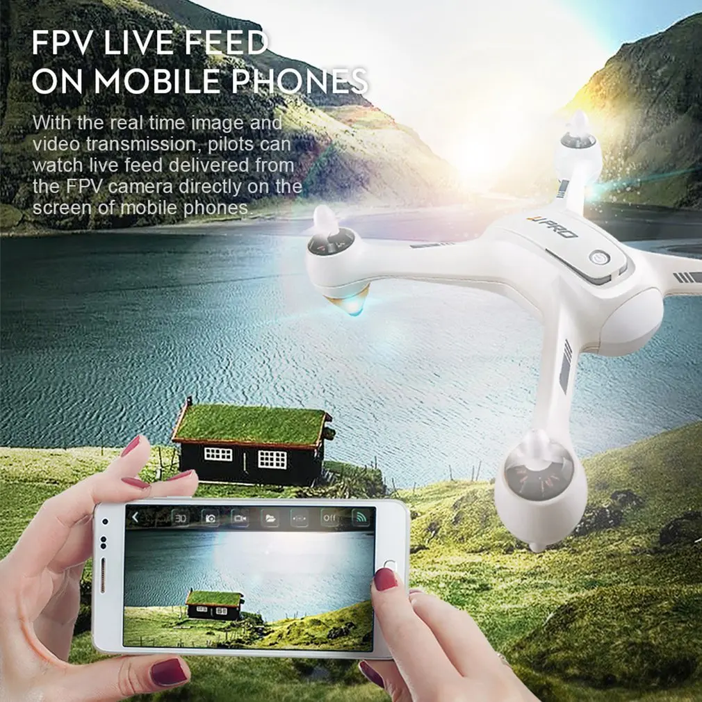 JJPRO X3 HAX Drone with1080P HD Wifi Camera 2.4G Dual GPS Positioning FPV Drone Brushless RC Drone Quadcopter One Key Return
JJPRO X3 HAX Drone with1080P HD Wifi Camera 2.4G Dual GPS Positioning FPV Drone Brushless RC Drone Quadcopter One Key Return
