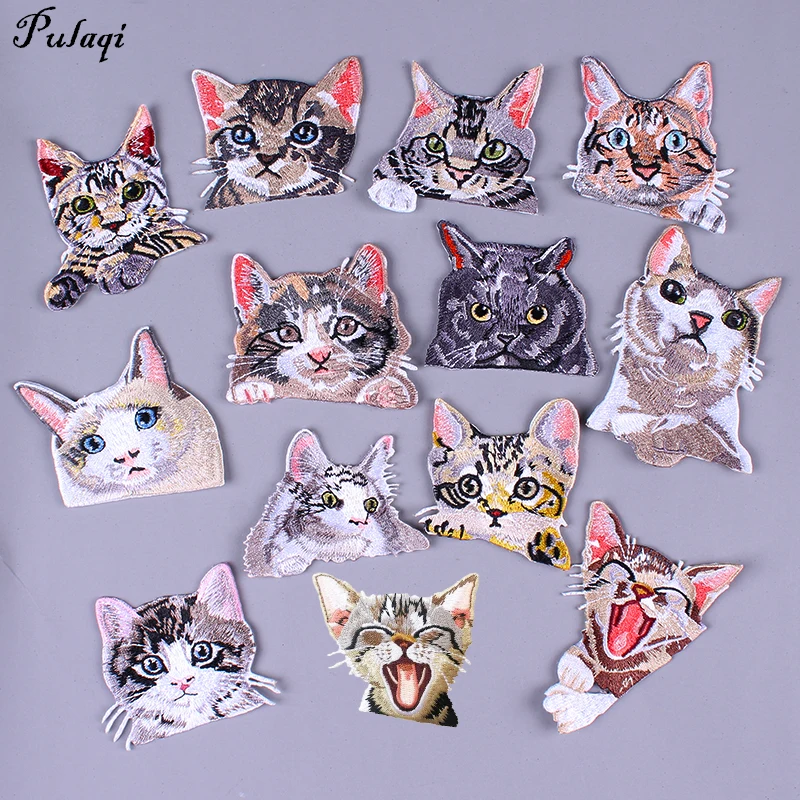 Pulaqi Diy Pocket Cat Patches Applique Embroidery Sew On Iron-on Parche Ropa Jeans Stripes T-shirt Stickers Cute Animal Patch H
Pulaqi Diy Pocket Cat Patches Applique Embroidery Sew On Iron-on Parche Ropa Jeans Stripes T-shirt Stickers Cute Animal Patch H