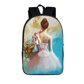 THIKIN Fashion Women School Bags Ballet Dancing Girl Laptop Bag Lovely Backpacks for Teen Girls Kids Book Bag Custom Daypack
THIKIN Fashion Women School Bags Ballet Dancing Girl Laptop Bag Lovely Backpacks for Teen Girls Kids Book Bag Custom Daypack