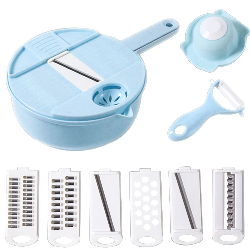 9 in 1 Multi-function Vegetable Slicer Food Chopper Kitchen Accessories Easy Food Slicers with Hand planer Kitchen Tools 2019
9 in 1 Multi-function Vegetable Slicer Food Chopper Kitchen Accessories Easy Food Slicers with Hand planer Kitchen Tools 2019
