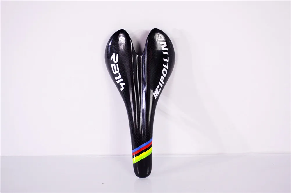 2018 Cipollini carbon saddle rainbow 3k bright road bike mountain bicycle seat 127*260mm
2018 Cipollini carbon saddle rainbow 3k bright road bike mountain bicycle seat 127*260mm
