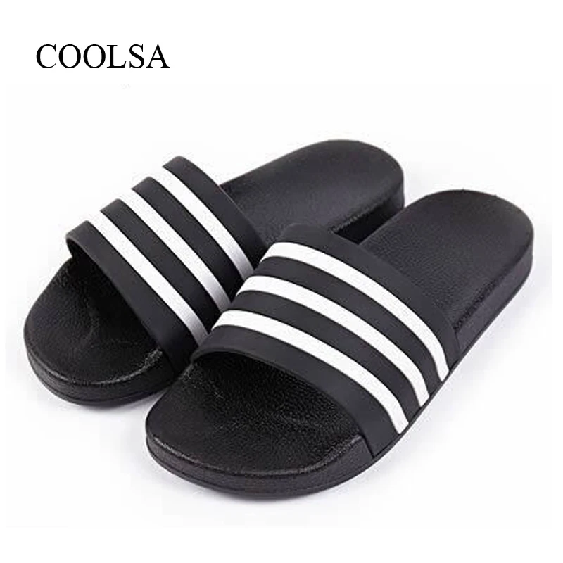 Hot Women's Summer Black Couple Slippers Outside Flat Stripe Slippers Home Bathroom Beach Shoes Flip Flops Women Slides Sandals
Hot Women's Summer Black Couple Slippers Outside Flat Stripe Slippers Home Bathroom Beach Shoes Flip Flops Women Slides Sandals