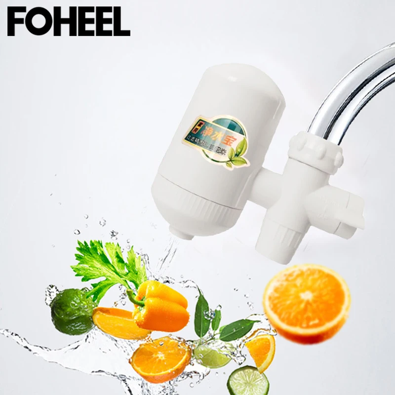FOHEEL Tap Water Purifier Washable Healthy Ceramic Percolator Water Filter Home Kitchen Faucet Filter Water Purifier
FOHEEL Tap Water Purifier Washable Healthy Ceramic Percolator Water Filter Home Kitchen Faucet Filter Water Purifier