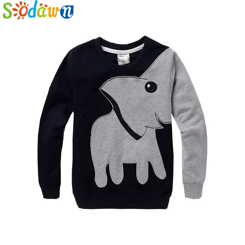Sodawn Lovely Elephant kids boys girl's Sweatshirts Spring Autumn Casual children baby sweater clothing 2-6 old free shipping
Sodawn Lovely Elephant kids boys girl's Sweatshirts Spring Autumn Casual children baby sweater clothing 2-6 old free shipping