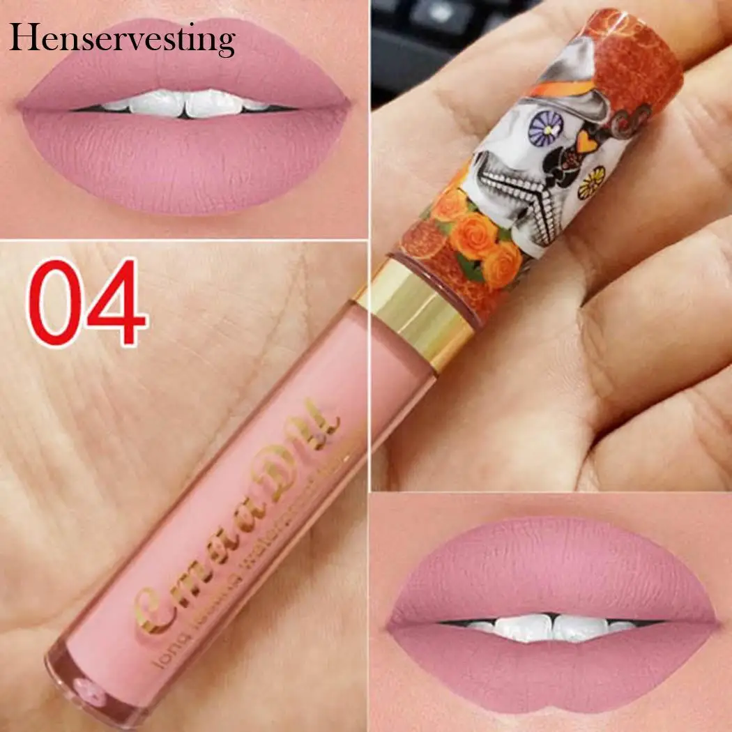 Style Makeup Cosmetic Matte Long Lasting Vintage New Soft Lip Liquid Lipstick Lip Gloss
Style Makeup Cosmetic Matte Long Lasting Vintage New Soft Lip Liquid Lipstick Lip Gloss
