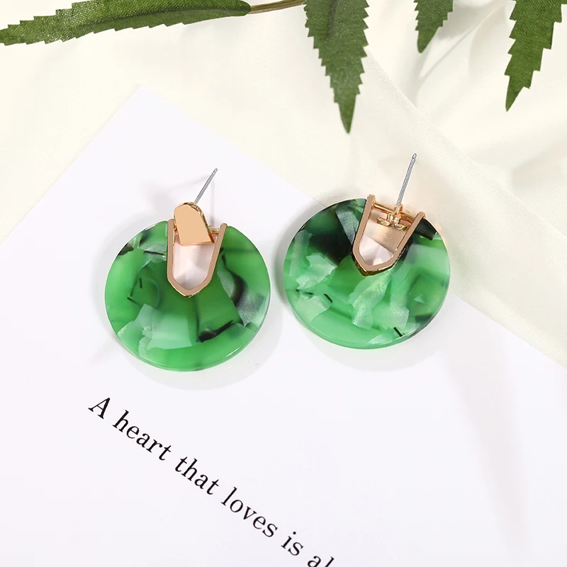 Modern Big Round Earrings Woman 2019 Acrylic Earrings Multicolor Earrings BOHO Luxury Brand Jewelry Summer Accessories Hyperbole
Modern Big Round Earrings Woman 2019 Acrylic Earrings Multicolor Earrings BOHO Luxury Brand Jewelry Summer Accessories Hyperbole