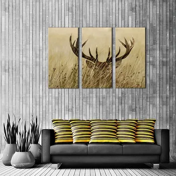 3 Panel Wall Art Deer Stag With Long Antler in The Bushes Painting Print On Canvas Animal Pictures For Home Office Decor
3 Panel Wall Art Deer Stag With Long Antler in The Bushes Painting Print On Canvas Animal Pictures For Home Office Decor