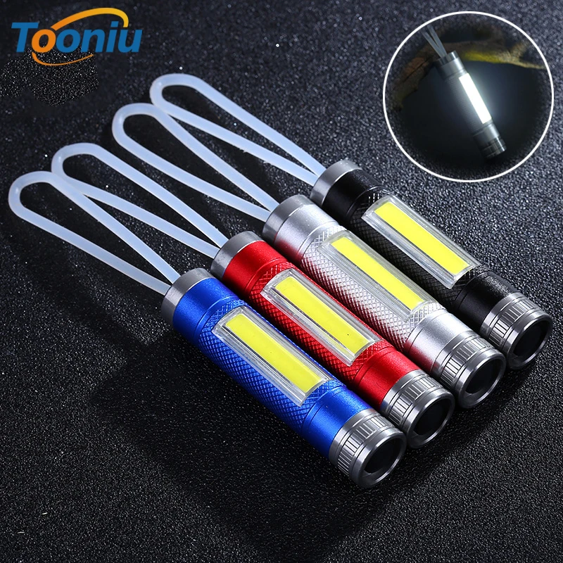 MINI LED Flashlight COB Work light Powered by one AAA battery Suitable for a variety of occasions
MINI LED Flashlight COB Work light Powered by one AAA battery Suitable for a variety of occasions