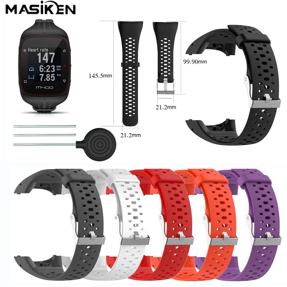 Wristband Strap for Polar M400 M430 GPS Sports Smart Watch Replacement Silicone Watchband Bracelet Watch Strap Band Accessories
Wristband Strap for Polar M400 M430 GPS Sports Smart Watch Replacement Silicone Watchband Bracelet Watch Strap Band Accessories