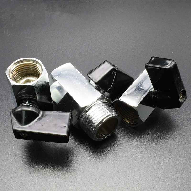 1PSC Mini Short Handle ball valve Female and Male Butterfly handle 1/4" 3/8" 1/2"
1PSC Mini Short Handle ball valve Female and Male Butterfly handle 1/4" 3/8" 1/2"
