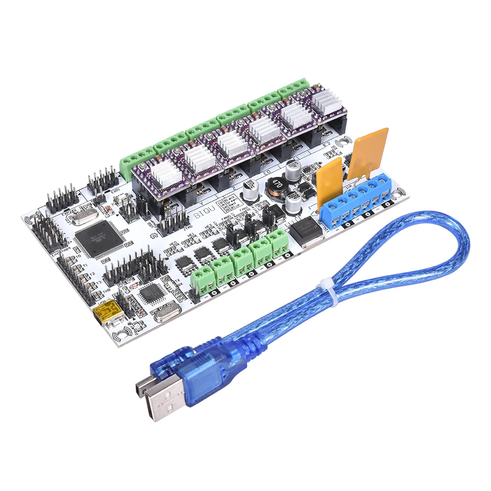 3D Printer Rumba Motherboard MPU/RUMBA Control Board With A4988 DRV8825 TMC2208 V1.0 TMC2130 Motor Driver For 3D Printer Parts
3D Printer Rumba Motherboard MPU/RUMBA Control Board With A4988 DRV8825 TMC2208 V1.0 TMC2130 Motor Driver For 3D Printer Parts