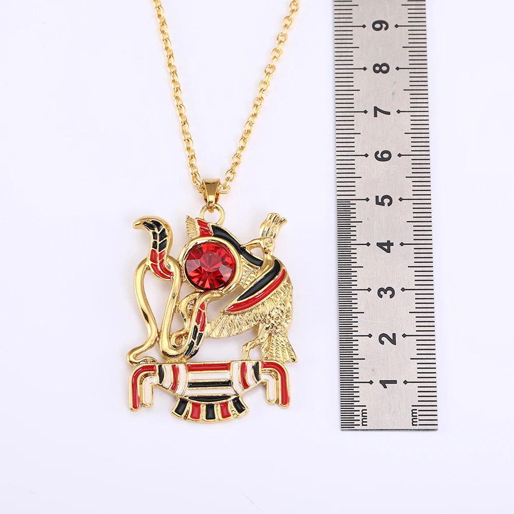 Dropshipping Gold Color Egyptian Mythology Month / Mentu The God of War Ancient Egypt Necklace Jewelry
Dropshipping Gold Color Egyptian Mythology Month / Mentu The God of War Ancient Egypt Necklace Jewelry