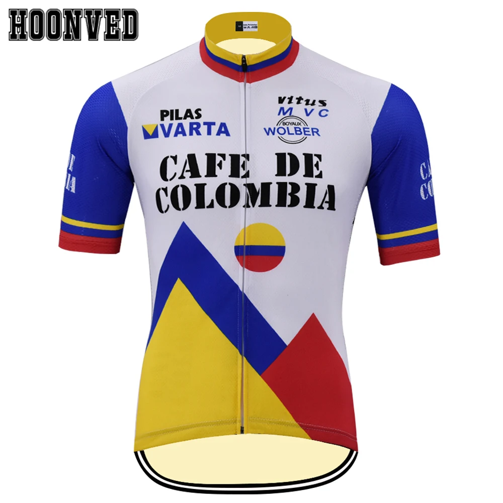 2019 Men Retro CAFE DE COLOMEIA Cycling Jersey Short Sleeves Clothing Summer Triathlon bike Riding sweater manga corta de ciclo
2019 Men Retro CAFE DE COLOMEIA Cycling Jersey Short Sleeves Clothing Summer Triathlon bike Riding sweater manga corta de ciclo