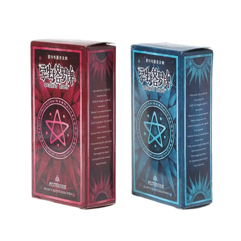 Hot Sell Rider Tarot Cards With Colorful Box Mysterious Divination Astrology Board Game
Hot Sell Rider Tarot Cards With Colorful Box Mysterious Divination Astrology Board Game