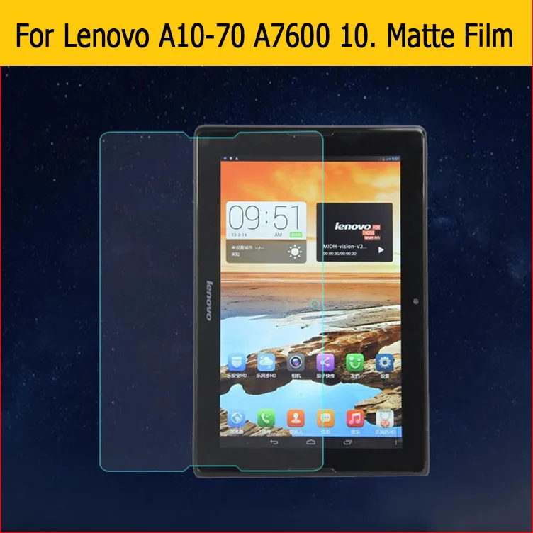 Best quality Anti-Glare screen protector matte film For Lenovo A10-70 A7600 10.1" tablet anti-fingerprint screen protective film
Best quality Anti-Glare screen protector matte film For Lenovo A10-70 A7600 10.1" tablet anti-fingerprint screen protective film