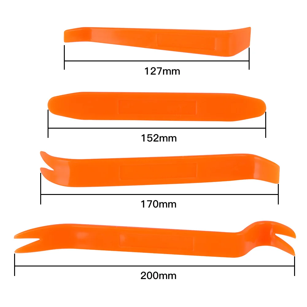 4Pcs Plastic Auto Car Radio Panel Door Clip Panel Trim Dash Audio Removal Kit Repair Hand Cockpit Pry Tool Accessories HOT SALE
4Pcs Plastic Auto Car Radio Panel Door Clip Panel Trim Dash Audio Removal Kit Repair Hand Cockpit Pry Tool Accessories HOT SALE