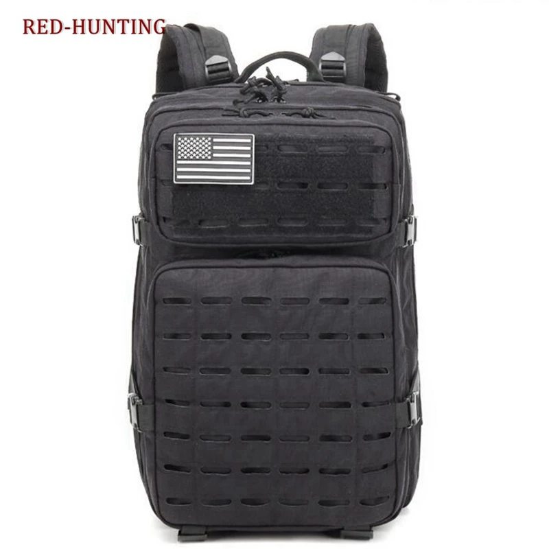 Tactical Backpack Laser-Cut MOLLE Assault Pack for Camping Hiking Hunting Travelling Nylon Bag 45L
Tactical Backpack Laser-Cut MOLLE Assault Pack for Camping Hiking Hunting Travelling Nylon Bag 45L