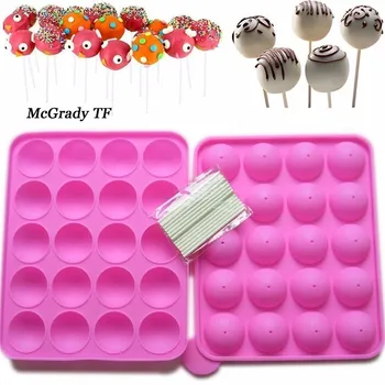 20 Hole Silicone Tray Pop Cake Stick Mould Lollipop Party Cupcake Baking Mold Ice Cream Sphere Maker Chocolate Mold Cake Tools
20 Hole Silicone Tray Pop Cake Stick Mould Lollipop Party Cupcake Baking Mold Ice Cream Sphere Maker Chocolate Mold Cake Tools