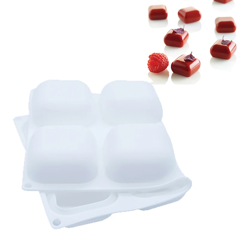 8 Cavity 3D Square Shaped Silicone Mold DIY Cake Pan Mousse Chocolate Mould Cake Decorating Tool Pastry Baking Tools Bakeware
8 Cavity 3D Square Shaped Silicone Mold DIY Cake Pan Mousse Chocolate Mould Cake Decorating Tool Pastry Baking Tools Bakeware