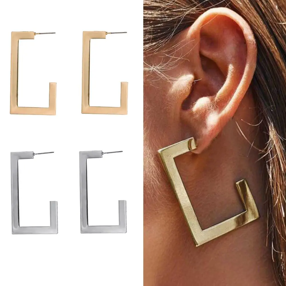 1 Pair Rectangular Alloy Drop Earrings Simple Hollow Geometric for Elegant Women Jewelry Korea Statement Retro Simple Earring
1 Pair Rectangular Alloy Drop Earrings Simple Hollow Geometric for Elegant Women Jewelry Korea Statement Retro Simple Earring