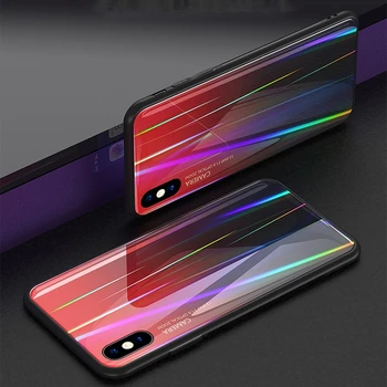 100pcs For iPhone Xs max Gradient Aurora Colorful Tempered Glass Back cover For iPhone Xs X Xr Case Shockrproof Funda
100pcs For iPhone Xs max Gradient Aurora Colorful Tempered Glass Back cover For iPhone Xs X Xr Case Shockrproof Funda
