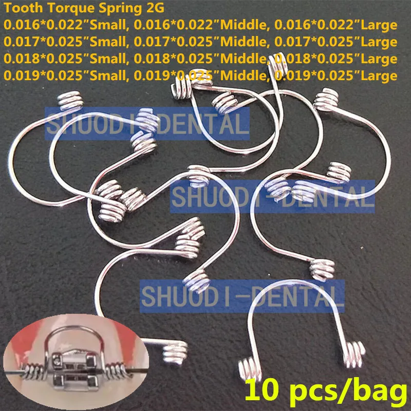 Dental Orthodontic Single Anterior Teeth Tooth Torque Spring Dental Coil Spring Stainless Steel
Dental Orthodontic Single Anterior Teeth Tooth Torque Spring Dental Coil Spring Stainless Steel