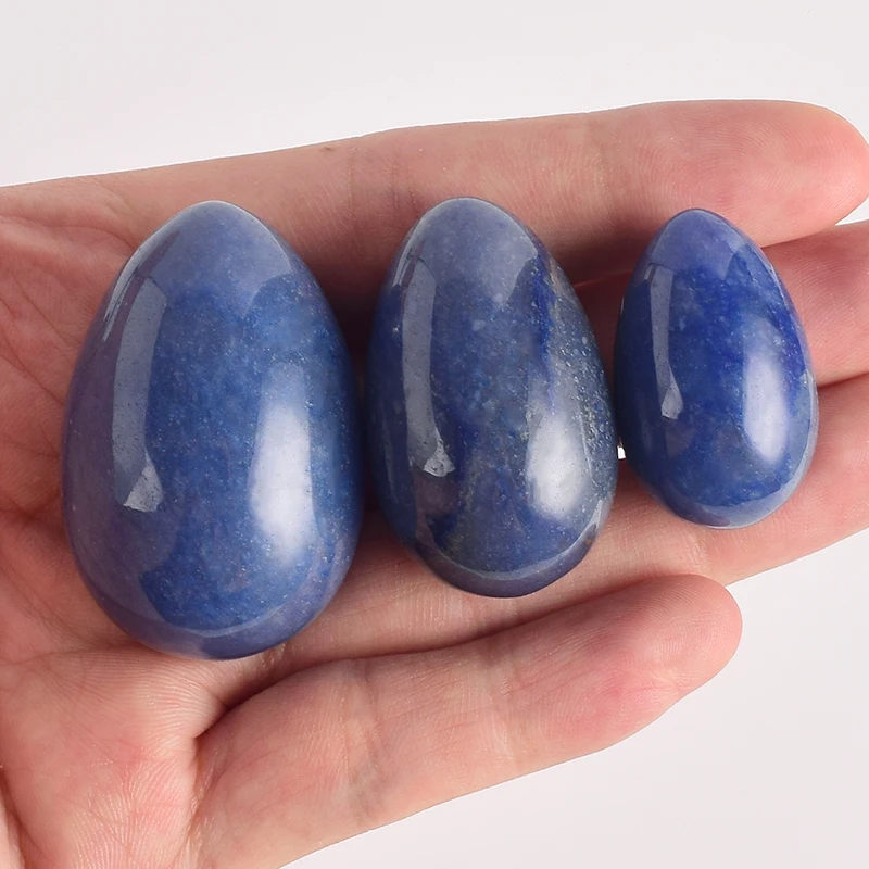 No Hole Undrilled Natural Blue Aventurine Yoni Egg Pelvic Kegel Exercise Jade Egg Tightening Vaginal Muscle BenWa Ball
No Hole Undrilled Natural Blue Aventurine Yoni Egg Pelvic Kegel Exercise Jade Egg Tightening Vaginal Muscle BenWa Ball