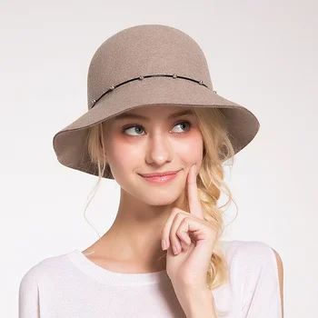 Sedancasesa wide brim floppy hats for women high quality Australia wool felt hat cut design Autumn Winter ladies fedora cap
Sedancasesa wide brim floppy hats for women high quality Australia wool felt hat cut design Autumn Winter ladies fedora cap