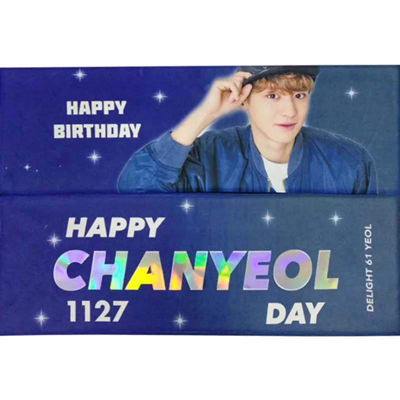 customized double sided suede holographic kpop banner printing cheering towel slogan for superstar NCT GOT7 MOQ 10pcs
customized double sided suede holographic kpop banner printing cheering towel slogan for superstar NCT GOT7 MOQ 10pcs