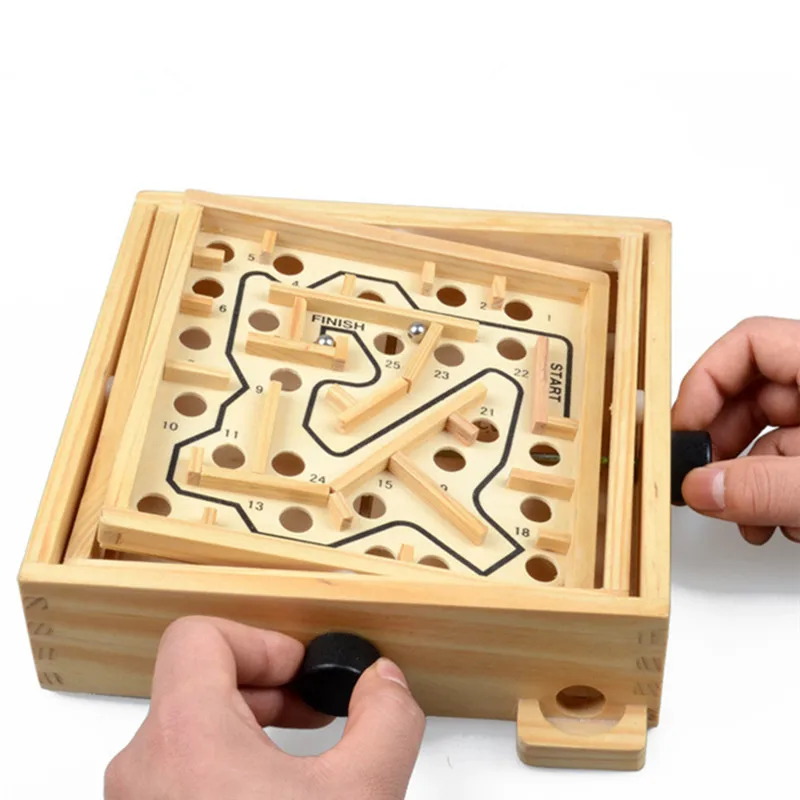 New Top Children/Adult Educational Toy Recreation Party Labyrinth Ability Developing Wooden Balance Board Maze Board Game 21108
New Top Children/Adult Educational Toy Recreation Party Labyrinth Ability Developing Wooden Balance Board Maze Board Game 21108