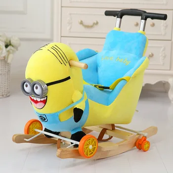 Anime cartoon animal Unicorn Elephant Bear Rocking Horse Trojan toy Wooden&plush Rocking Chair baby carriage Child trolley car
Anime cartoon animal Unicorn Elephant Bear Rocking Horse Trojan toy Wooden&plush Rocking Chair baby carriage Child trolley car
