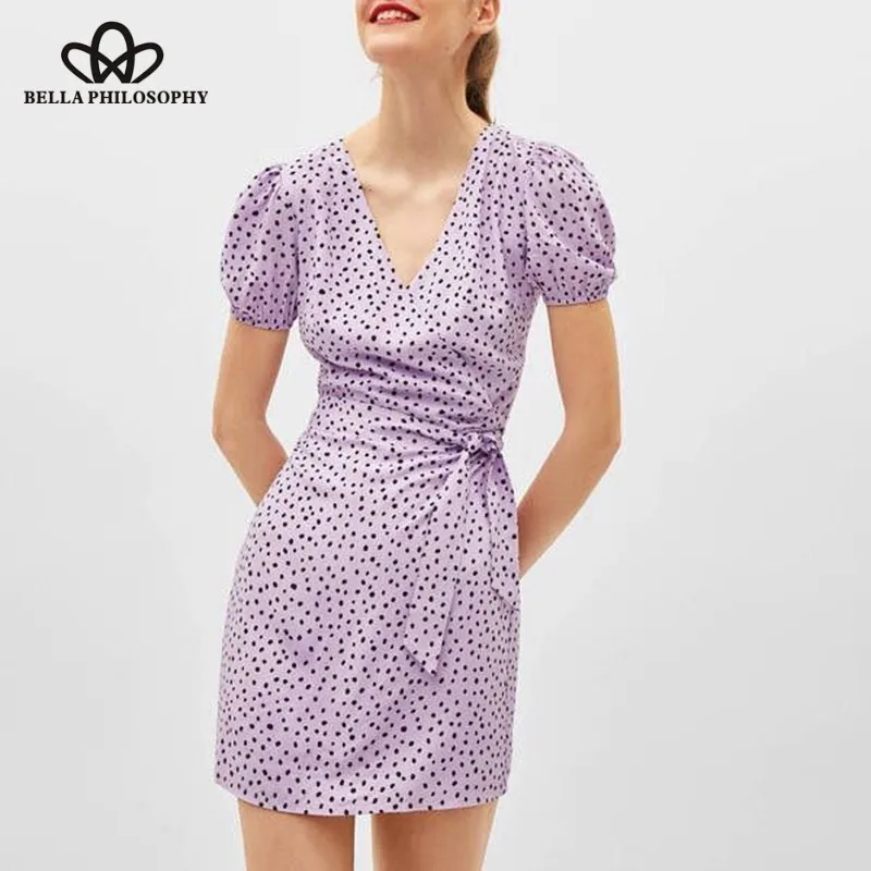 Wonder Store 2019 new Franch Style Mini Dress Vintage Polka Dot Female Lace-Up Dress Casual Holiday Lady Sweet Dress Vestidos
Wonder Store 2019 new Franch Style Mini Dress Vintage Polka Dot Female Lace-Up Dress Casual Holiday Lady Sweet Dress Vestidos