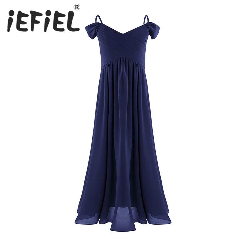 iEFiEL Vestido Infant Kids Chiffon Flower Girl Dress Pageant Princess Party Ball Gown Dress for Wedding Prom Formal Occassion 
iEFiEL Vestido Infant Kids Chiffon Flower Girl Dress Pageant Princess Party Ball Gown Dress for Wedding Prom Formal Occassion