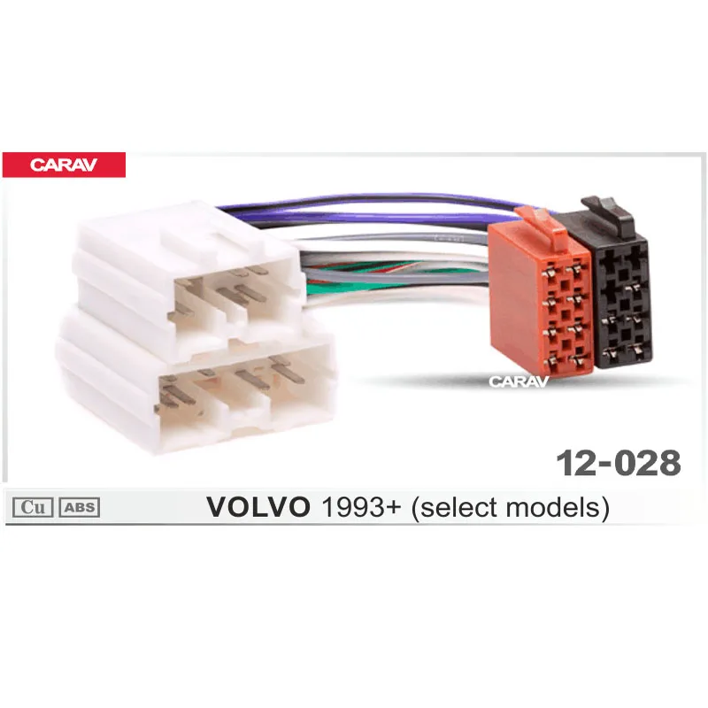 CARAV 12-028 ISO Radio for VOLVO 1993+ (select models) Wiring F-Harness Wire Cable Plug Adaptor Stereo
CARAV 12-028 ISO Radio for VOLVO 1993+ (select models) Wiring F-Harness Wire Cable Plug Adaptor Stereo